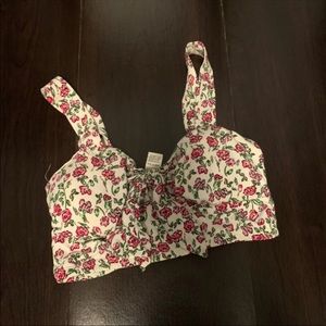 Floral bralette